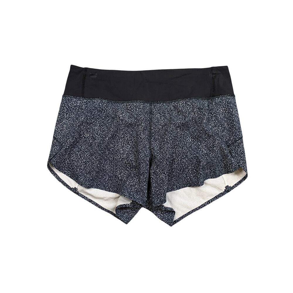 Athleta Shorts Womens S Small Run With It Printed Elastic Waistband Printed